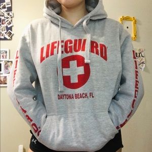 Daytona beach Fl lifeguard hoodie
